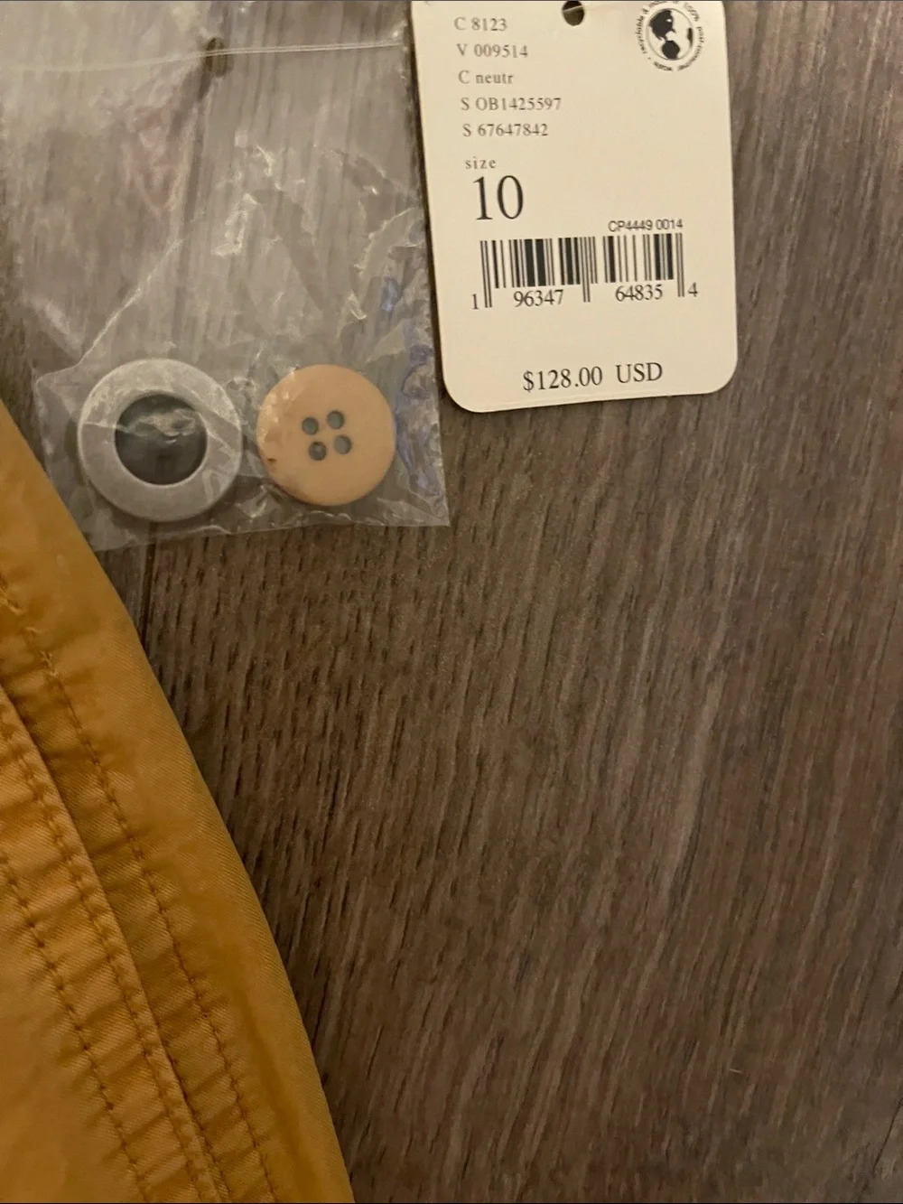 Free People women’s Cargo Pants in Mustard